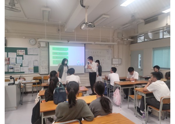 與「趙聿修紀念中學」合辦 「朋輩輔導員訓練（調解技巧）」第二課 ( 2023年11月13日 )